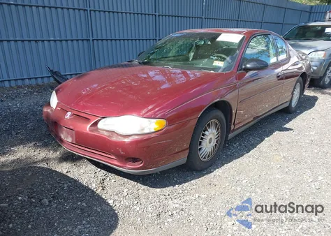 2001 Chevrolet Monte Carlo Ls из США, поврежденный, VIN 2G1WW12E019129234